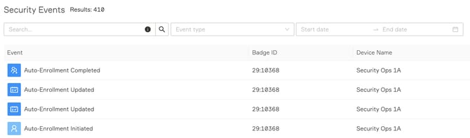 Auto-Enrollment sequence
