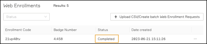 Web Enrollment - 4