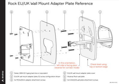 Rock-1 EU/UK Wall Mount