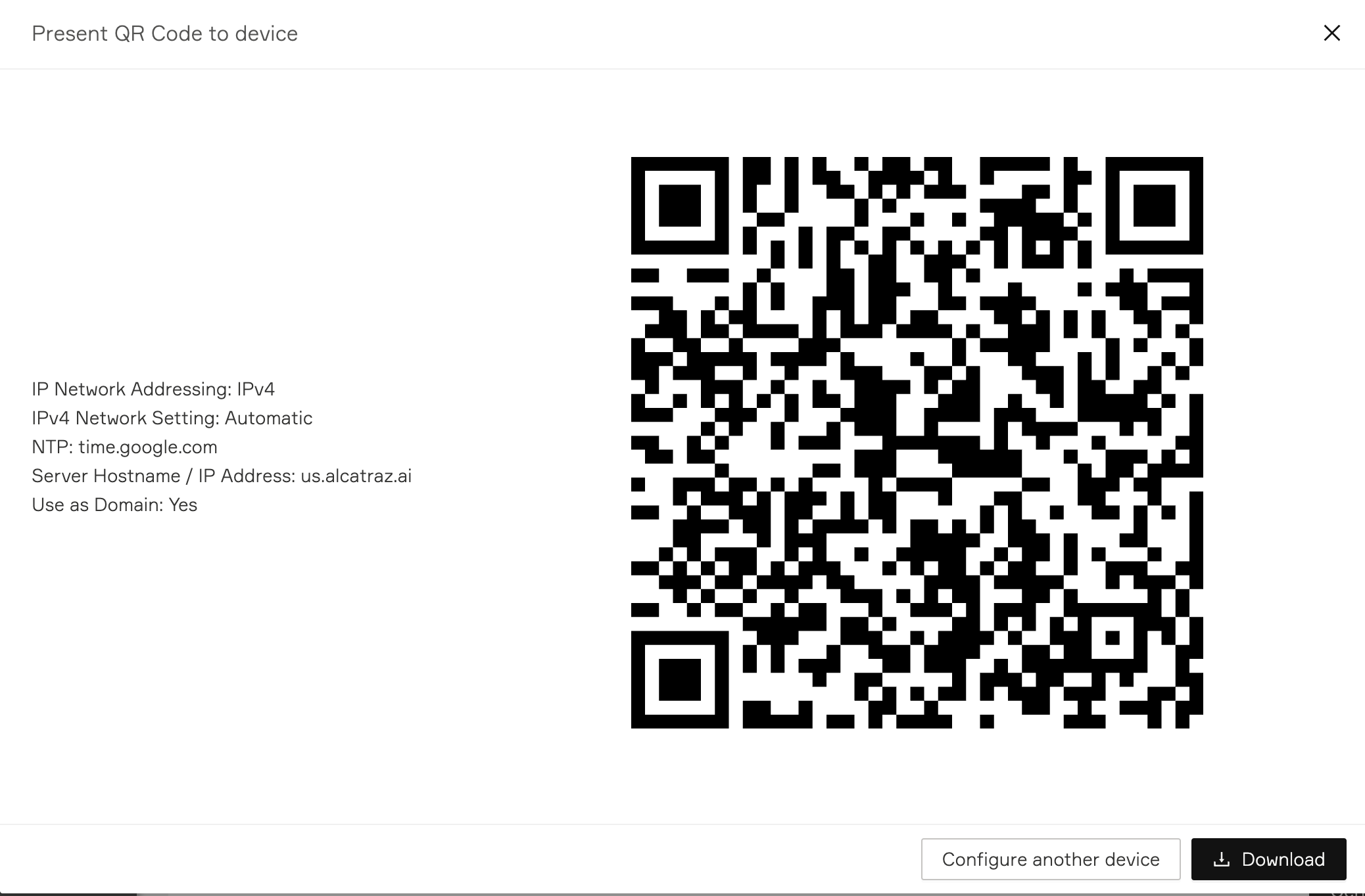 Qr Code For Rok Configure the Rock's Network Settings (QR code)